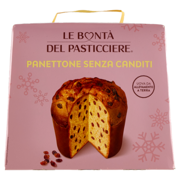 Le Bontà del Pasticciere Panettone Senza Canditi 900 g