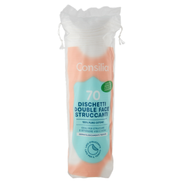 Consilia Dischetti Double Face Struccanti 70 pezzi