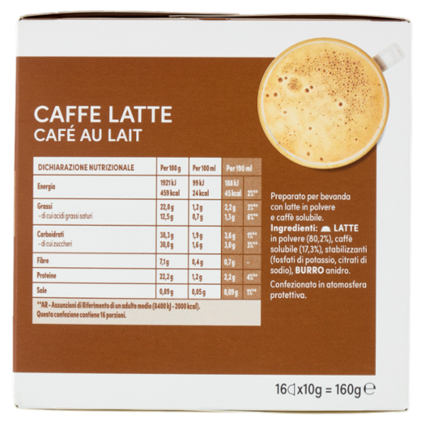 NESCAFÉ DOLCE GUSTO Caffè Latte 16 capsule 160g