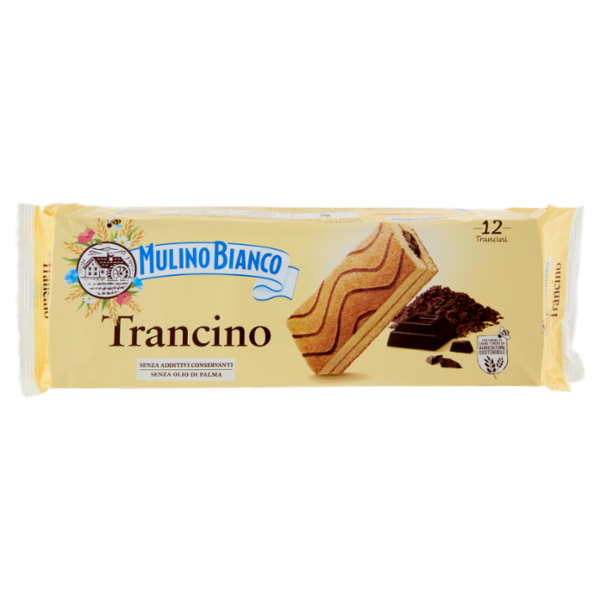 Mulino Bianco Trancino Merenda Senza Additivi Conservanti 12 pezzi 396g