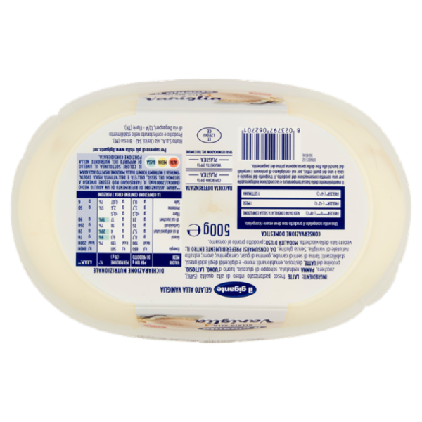IL GIGANTE Gelato alla Vaniglia 500 g