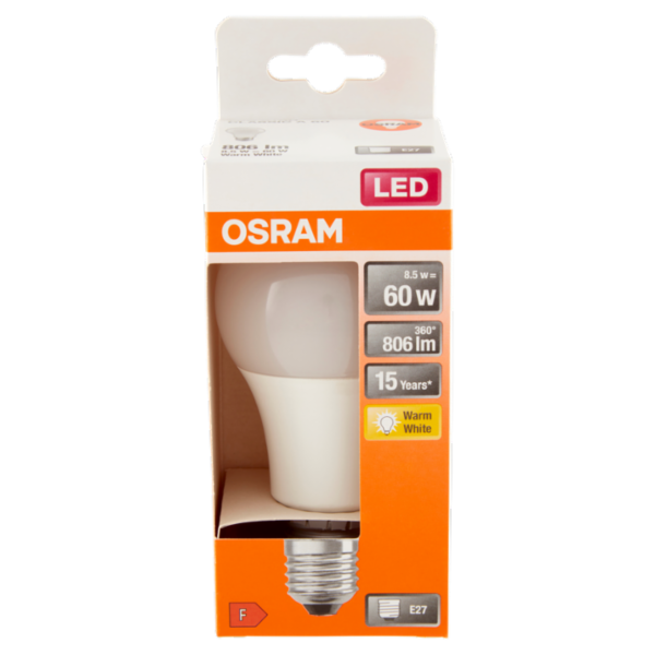 Osram Led Star Classic A 60 Warm White 8.5 W E27