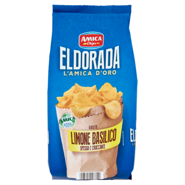 Amica Chips Eldorada Gusto Limone Basilico 130 g