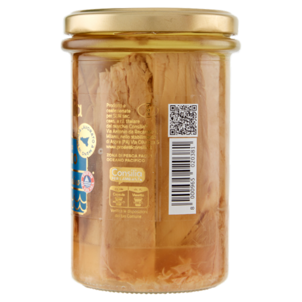 Consilia Optima Filetti di Tonno all'Olio di Oliva 300 g