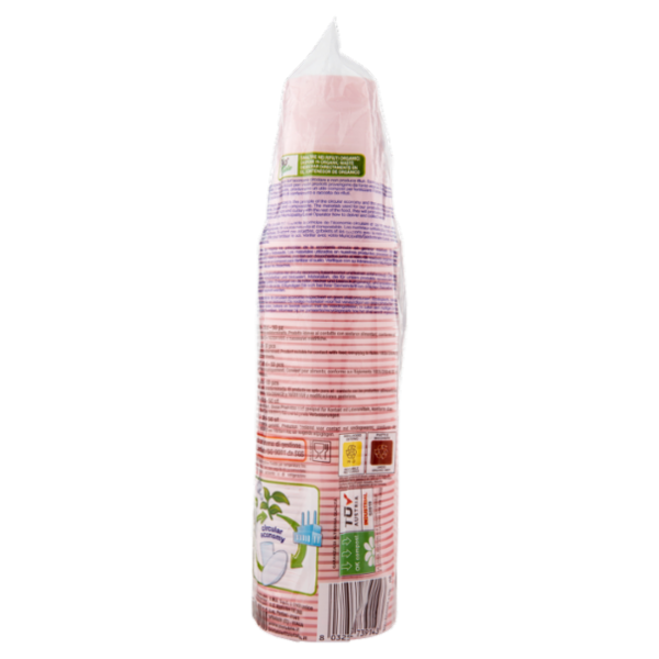 Bio Table i colori della natura Bicchieri 20 cl Compostable Rosa 50 pz