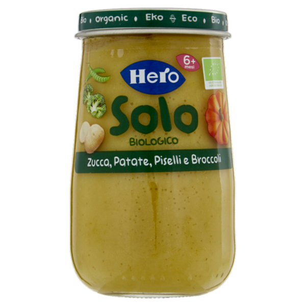 Hero Solo Zucca, Patate, Piselli e Broccoli 190 g