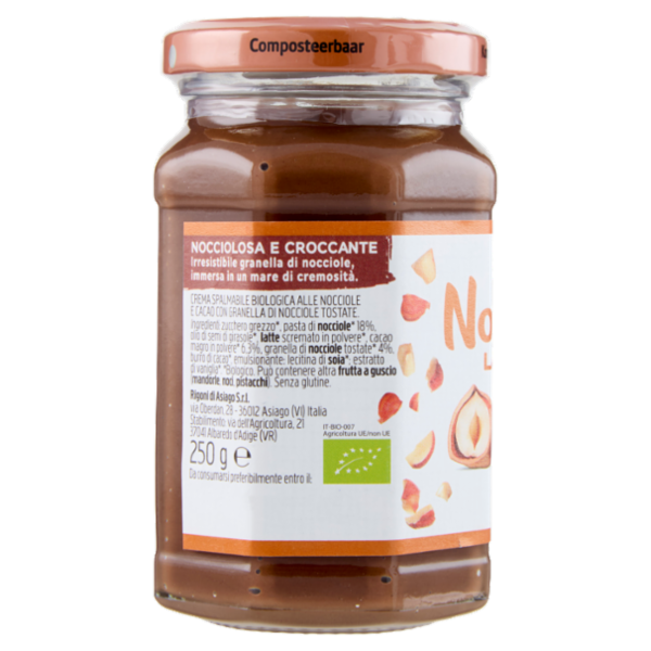 Rigoni di Asiago Nocciolata la Crunchy bio 250 g