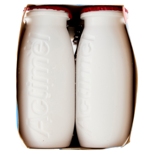 ACTIMEL, Yogurt da Bere con Vit B6 e D per il Sistema Immunitario, gusto Fragola, 12X100G
