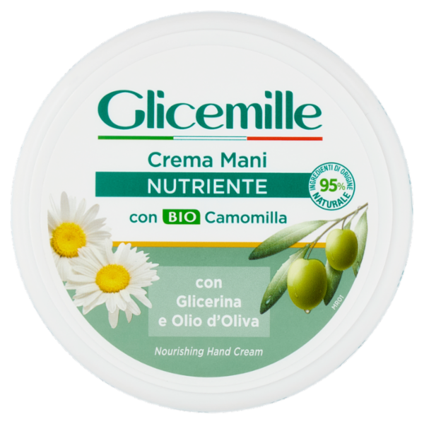 Glicemille Crema Mani Nutriente con Glicerina e Olio d'Oliva 100 mL