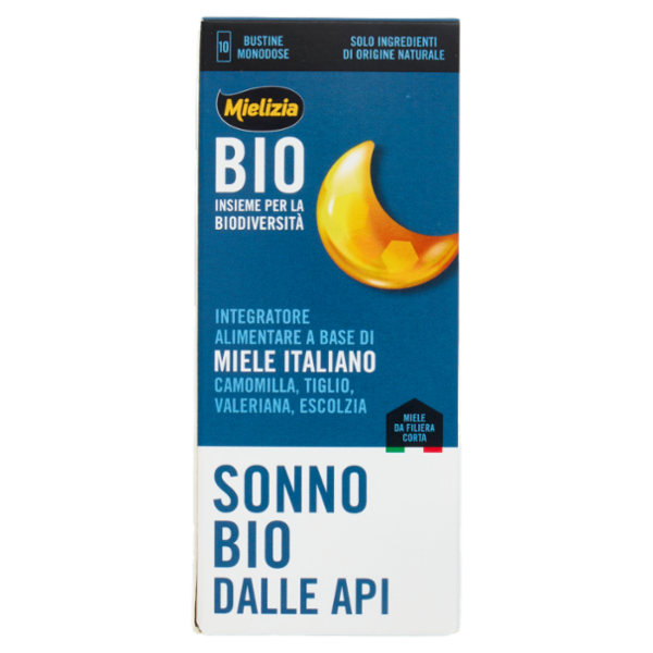 Mielizia Bio Sonno Bio dalle Api Bustine 10 x 10 g