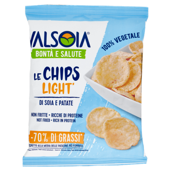 Valsoia Bontà e Salute le Chips Light* di Soia e Patate 25 g