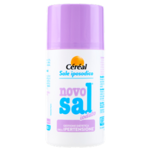 Céréal Novosal Sale Iposodico Iodato Da Cucina, Gestione Dietetica Dell'ipertensione - 200 g