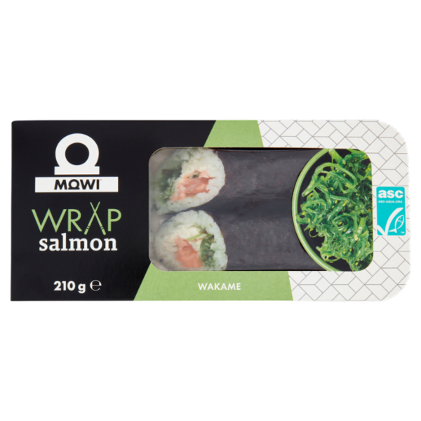 Mowi Wrap salmon Wakame 210 g