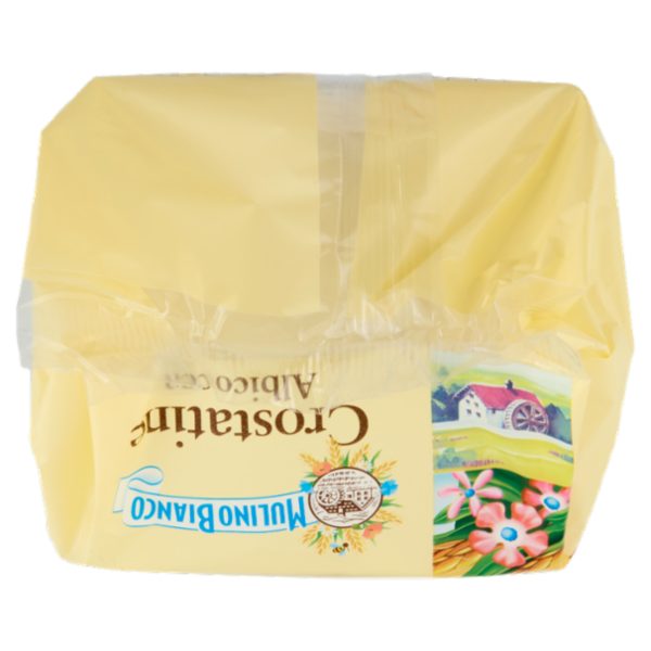 Mulino Bianco Crostatine Albicocca Merenda con 100% Albicocche Italiane 10 pezzi 400g