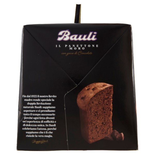 Bauli il Panettone Moro con gocce di Cioccolato 900 g