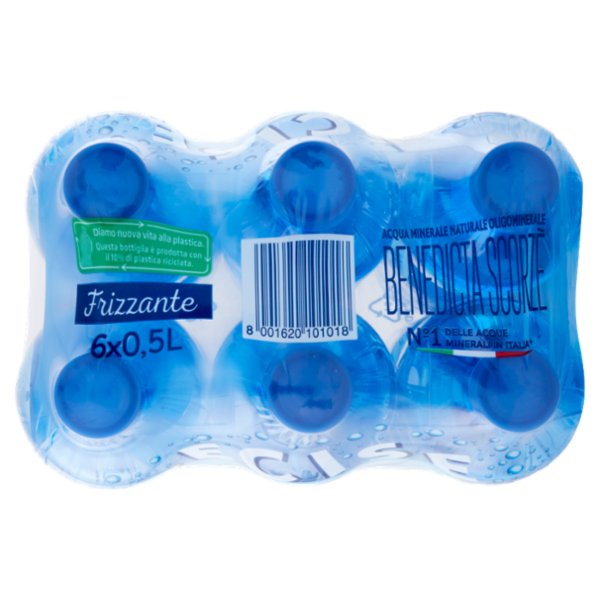 San Benedetto Oligominerale Benedicta Frizzante 6 x 0,5 L