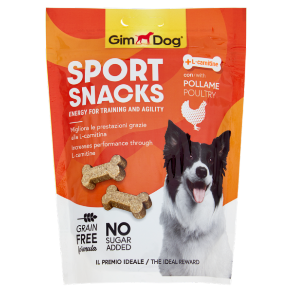 GimDog Sport Snacks con Pollame 150 g