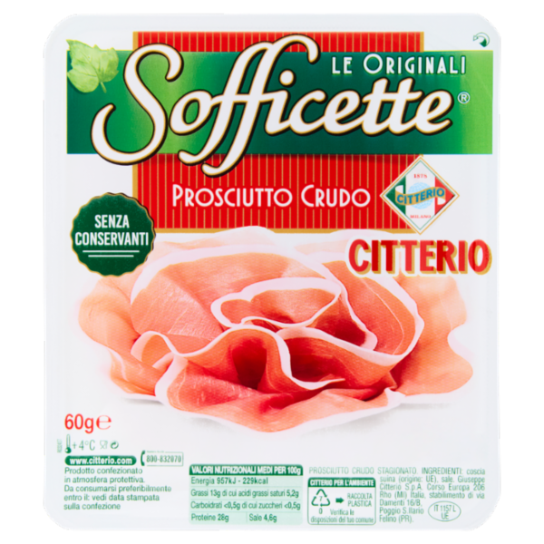 Citterio Sofficette Prosciutto Crudo 60 g