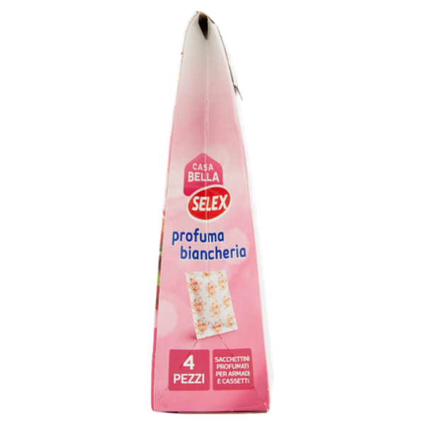 Selex Casa Bella Profuma Biancheria Bouquet di Fiori 4 pezzi