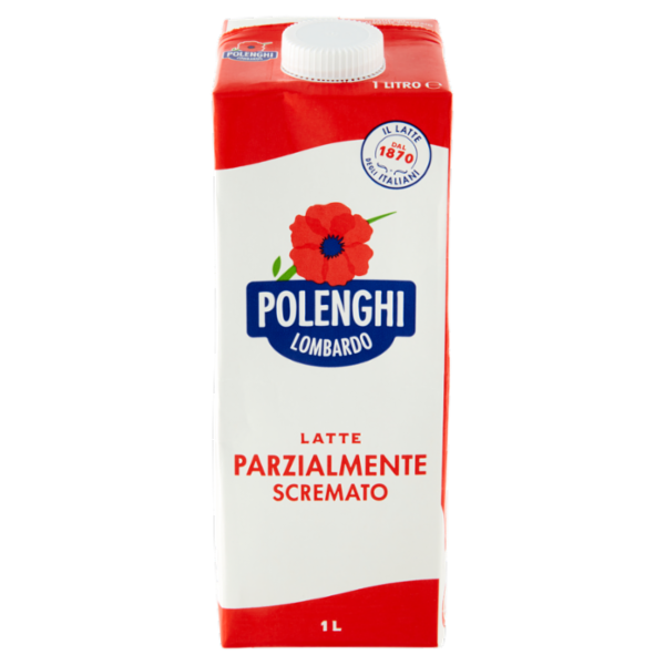 Polenghi Lombardo Latte Parzialmente Scremato 1 L