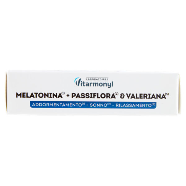 Laboratoires Vitarmonyl Melatonina⁽ ⁾ + Passiflora⁽²⁾ & Valeriana⁽³⁾ 30 Capsule 12,75 g