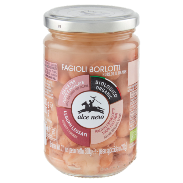 alce nero Fagioli Borlotti 300 g
