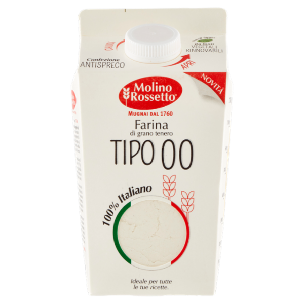 Molino Rossetto Farina di grano tenero Tipo 00 750 g