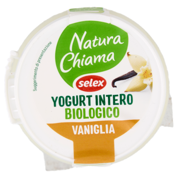 Selex Natura Chiama Yogurt Intero Vaniglia Biologico 150 g
