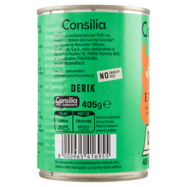 Consilia Derik Bocconi per Cane con Pollo e Tacchino 405 g