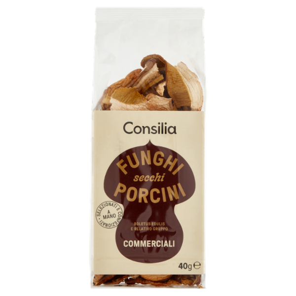 Consilia Funghi Secchi Porcini Commerciali 40 g