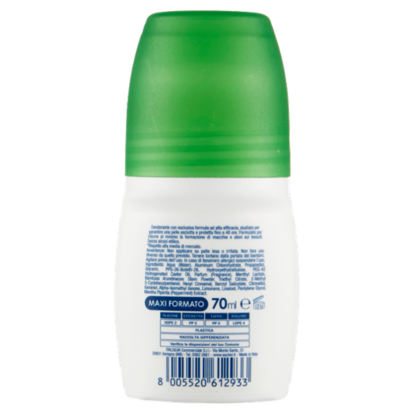Sauber DeoDry Fresco & Asciutto Roll-on 70 ml
