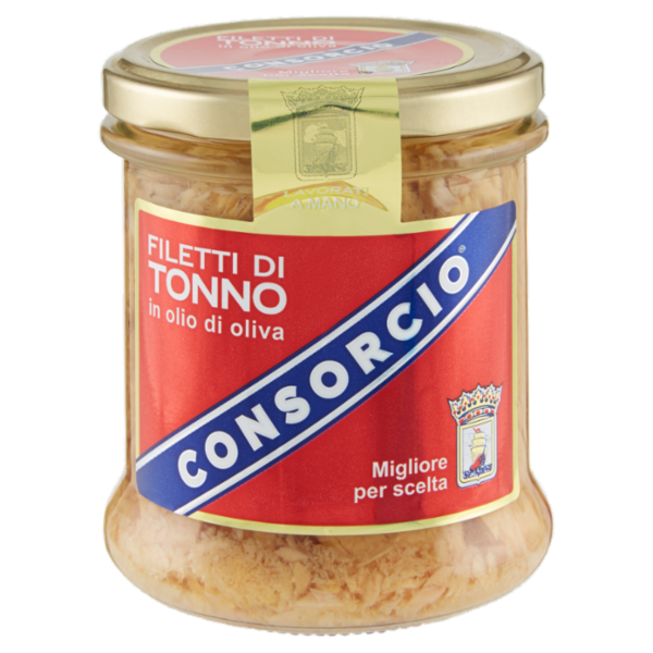 Consorcio Filetti di Tonno in olio di oliva 295 g