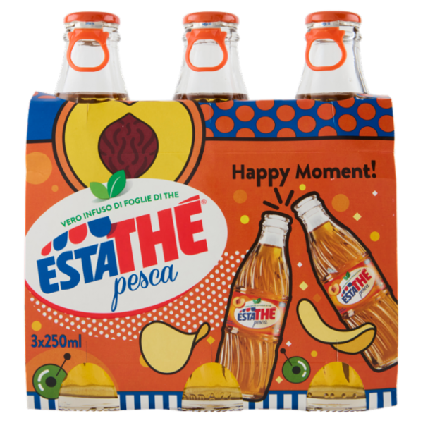 Estathé pesca 3 x 250 ml