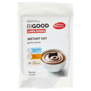 Molino Rossetto BIGOOD Linea Avena Instant Oat Gusto Cacao 300 g