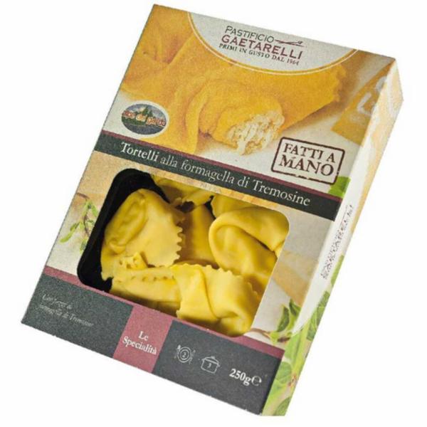 Gaetarelli Pasta Fresca Ripiena Tortelli Alla Formagella Di Tremosine 250g