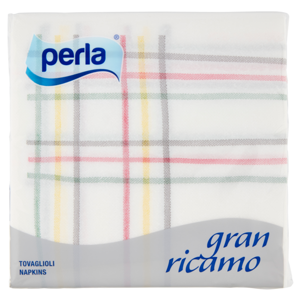 perla gran ricamo Tovaglioli 45 pz