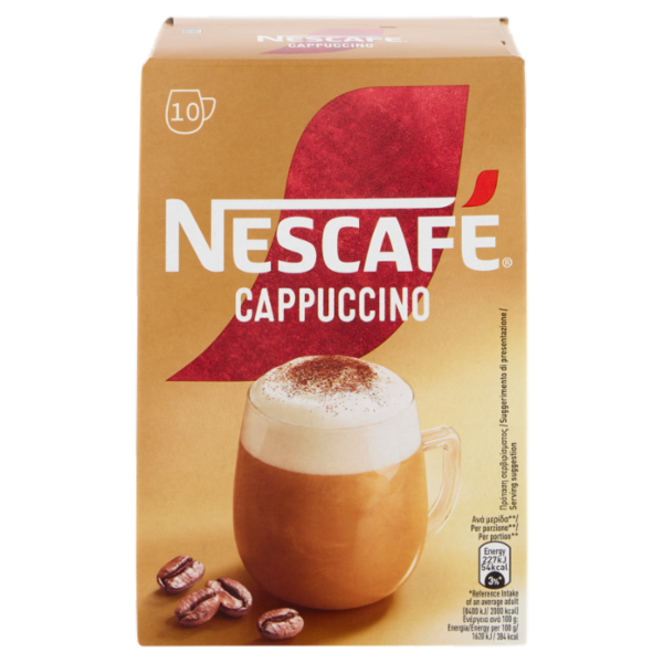 NESCAFÉ Cappuccino Solubile 10 Bustine 140g