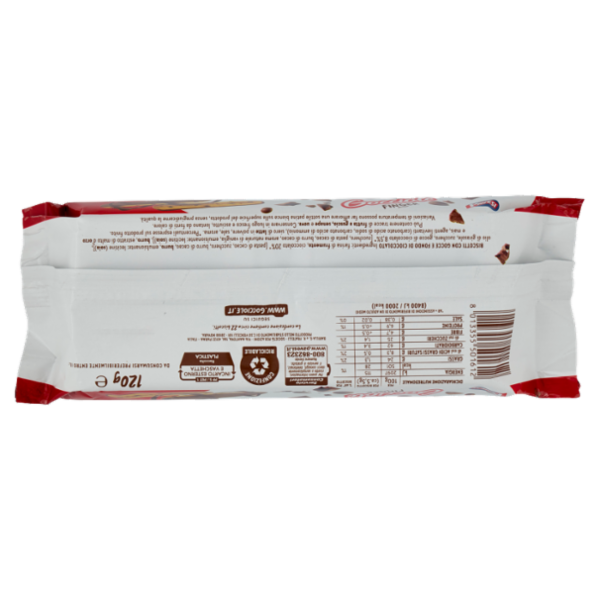 Pavesi Gocciole Finger Biscotti con Gocce di Cioccolato 120g