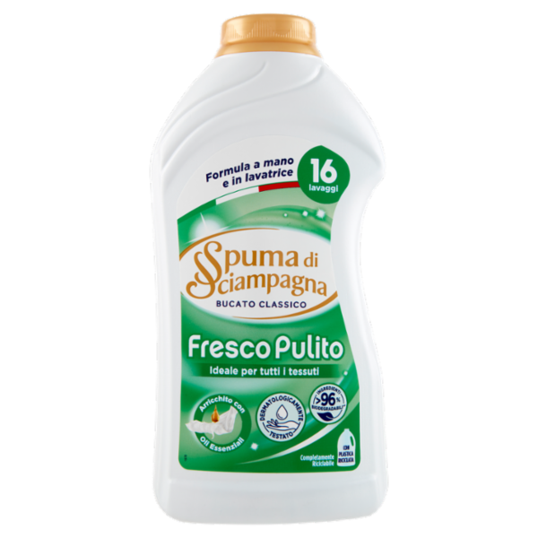 Spuma di Sciampagna Fresco Pulito Bucato Classico 800 ml