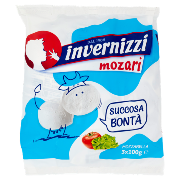 invernizzi mozarì Mozzarella 3 x 100 g