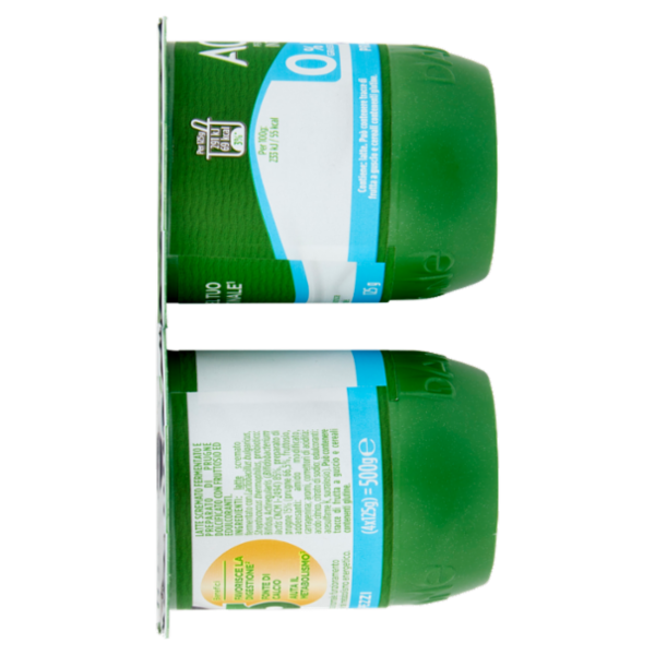 ACTIVIA Yogurt con Probiotico Bifidus, 0% Grassi, gusto Prugna, 4x125g