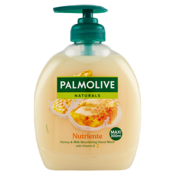 Palmolive sapone liquido mani Naturals Latte e Miele 300 ml