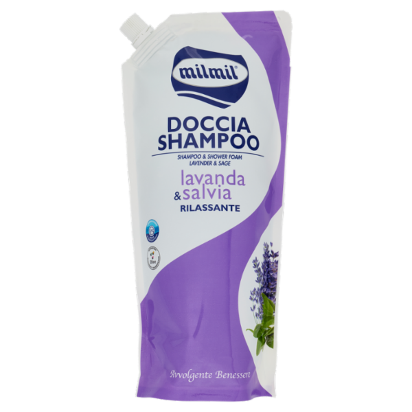 milmil Doccia Shampoo lavanda & salvia Rilassante 750 ml