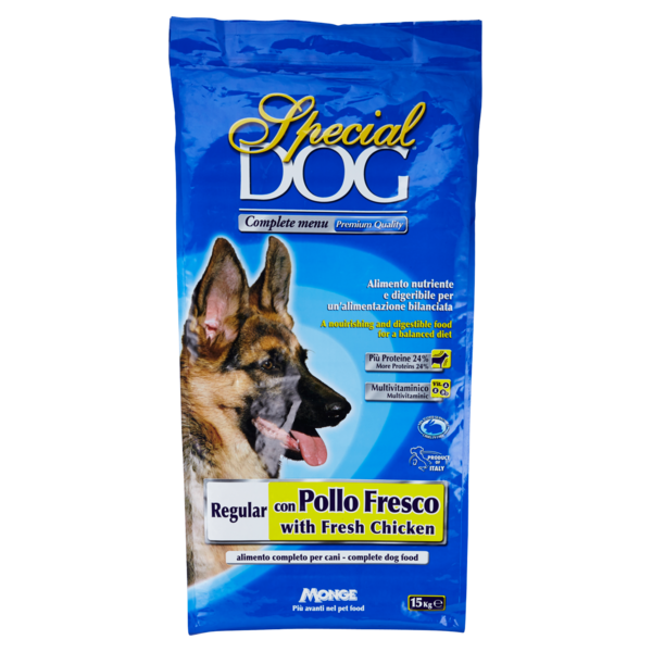 Special Dog Complete menu Premium Quality Regular con Pollo Fresco 15 kg