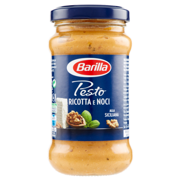 Barilla Pesto Ricotta e Noci Condimento e Sugo per Pasta 190 g