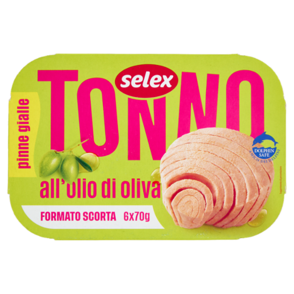 Selex Tonno all'Olio di Oliva 6x70 g