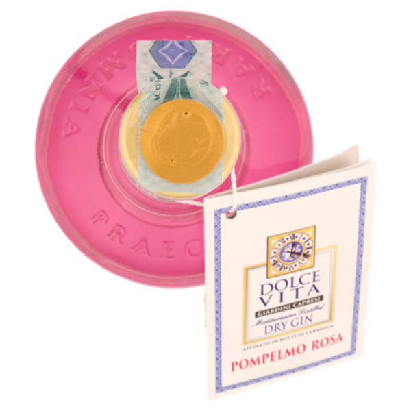 Dolce Vita Giardini Capresi Dry Gin Pompelmo Rosa 700 ml