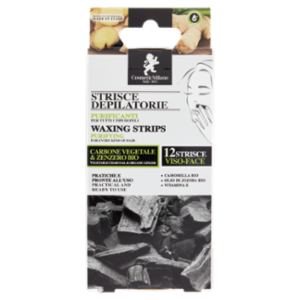 Cosmetic Milano Strisce Depilatorie Purificanti Viso 12 Pz