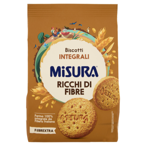 Misura Fibrextra Biscotti Integrali 330 g