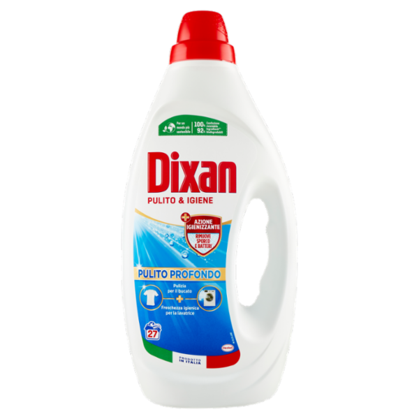 DIXAN Liquido Pulito & Igiene 27 Lavaggi 1.215 ml